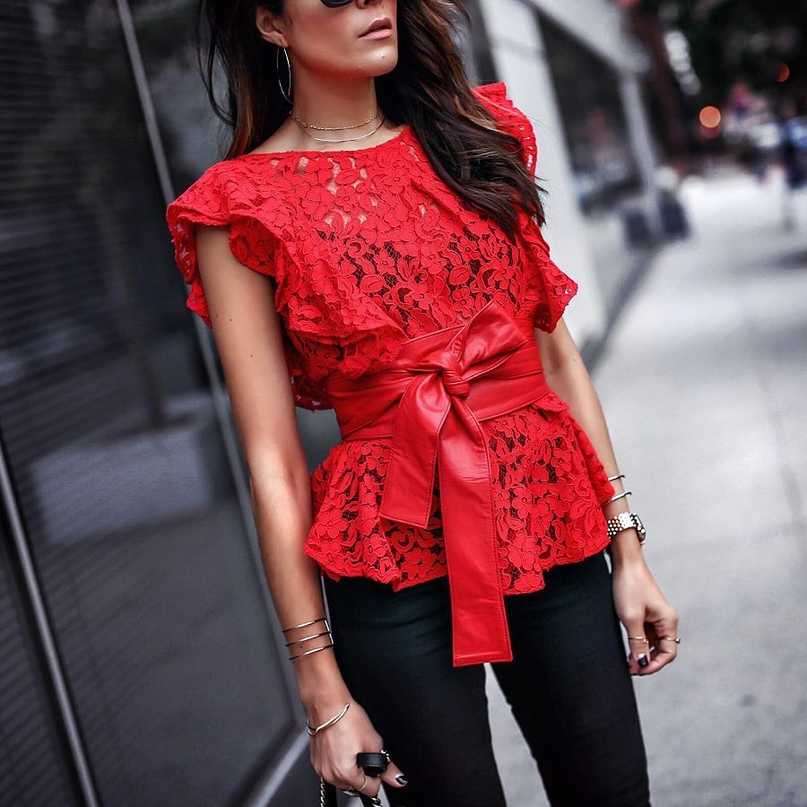 Что одеть с красной блузкой | блог о моде и красоте