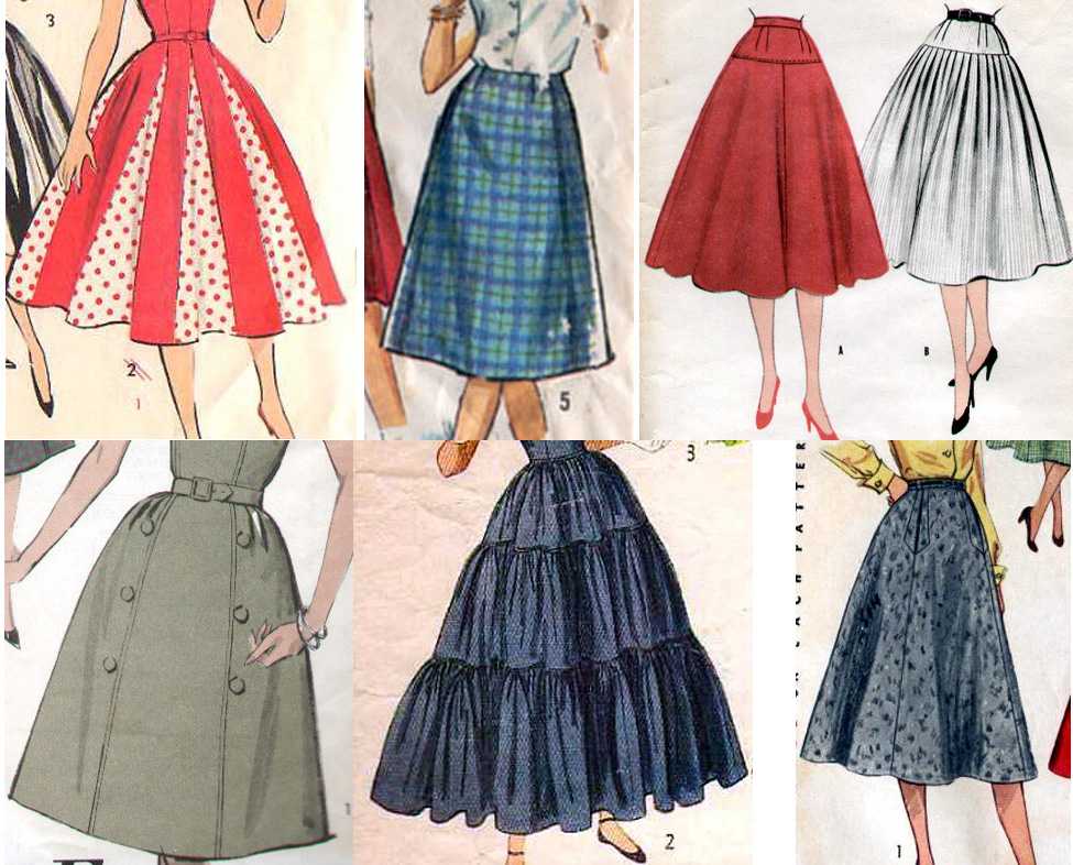 Стильные фасоны юбки-клеш, с чем носить и как выбрать образ