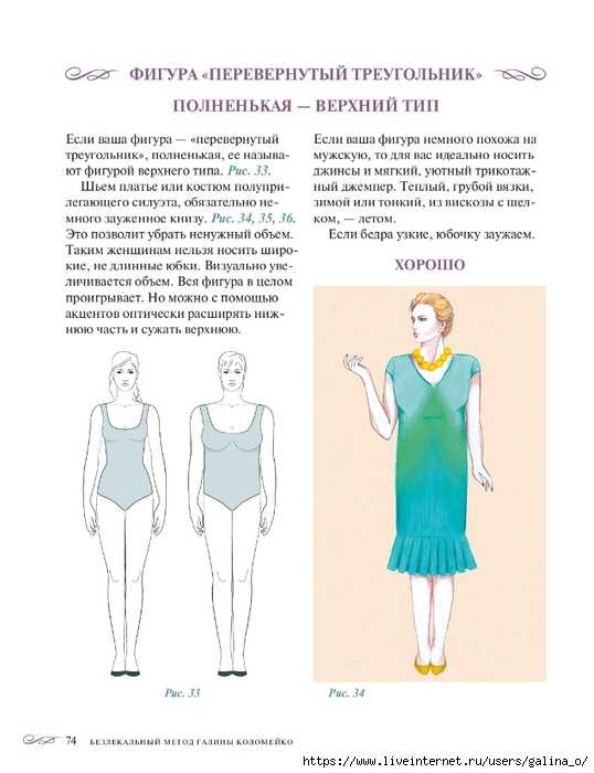 Как подобрать одежду для типа фигуры "треугольник". какую носить одежду, если фигура треугольник