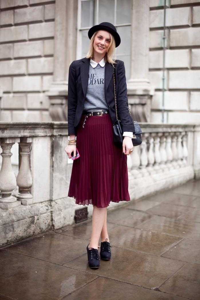 Черная юбка: с чем носить, длинная в пол, макси, модные луки с фото