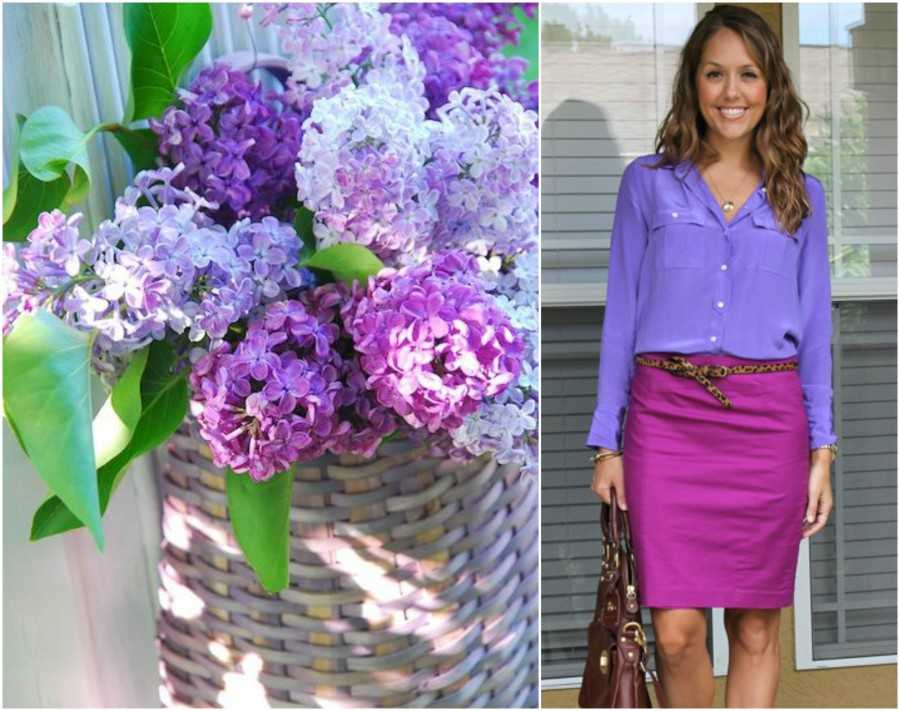 ᐉ фиолетовый цвет: сочетание в одежде, что означает, кому идет, с чем носить, оттенки фиолетового - salon-nagorkogo.ru