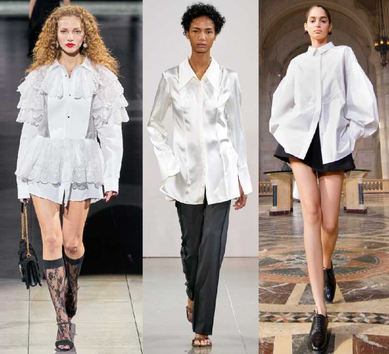 Блузки осень-зима 2021 2022 года: модные тенденции, фото