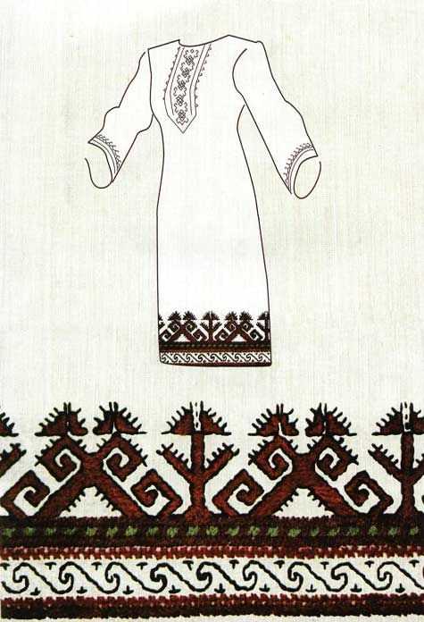Особенности марийского народного костюма, его основные части Свадебный наряд и головные уборы Современный марийский национальный костюм
