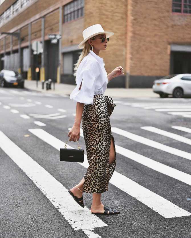 Леопардовая юбка: с чем носить самый горячий тренд этого года