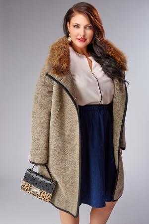 Женское пальто с кожаными рукавами: фото, модели, с чем носить