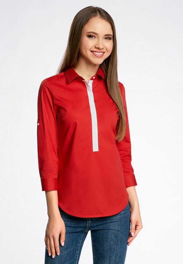 Красная блузка – залог уверенности в себе