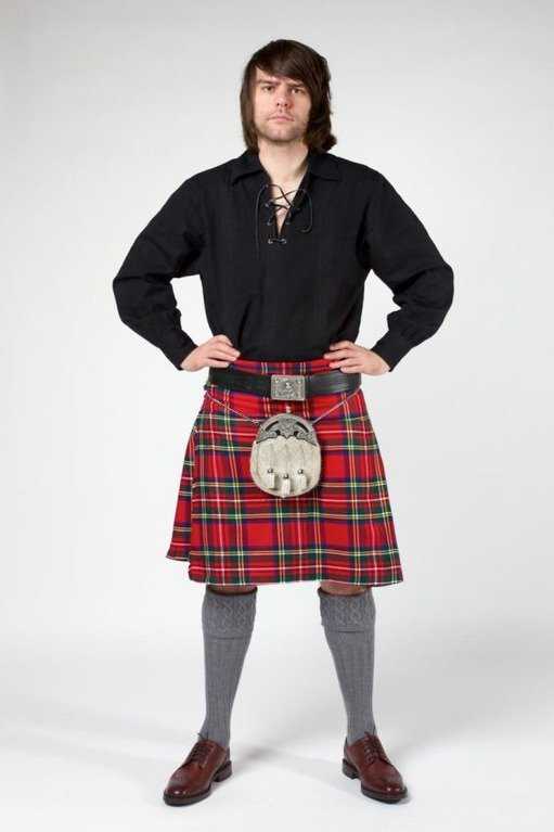 История шотландского килта, как называется мужская юбка в шотландии