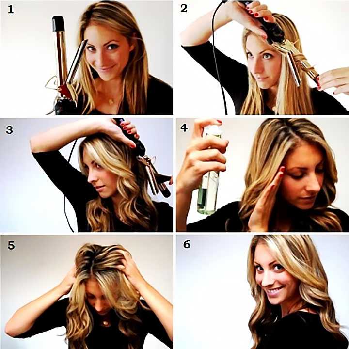 Как сделать кудри на длинные, средние и короткие волосы