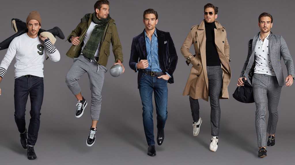Мода и стиль для полных мужчин: луки и фото
