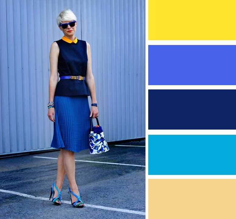 Голубой цвет в одежде: что означает синий цвет, кому подходит, с чем носить и как сочетать, примеры вечерний и повседневных образов