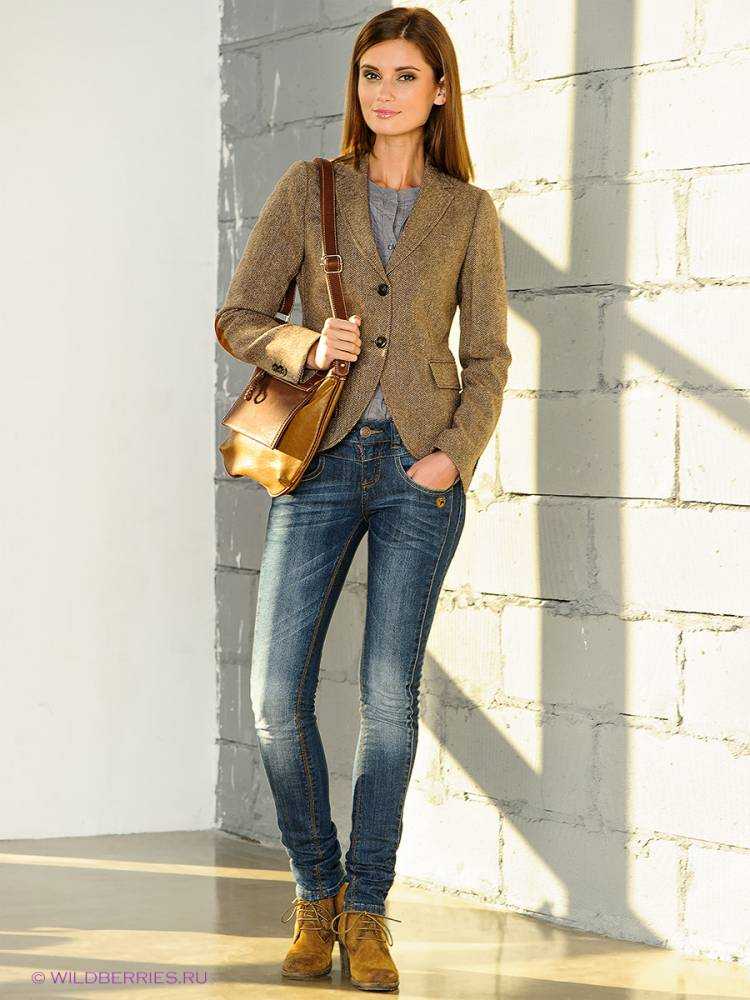 Женский пиджак с джинсами: модные и стильные сочетания | модные новинки сезона