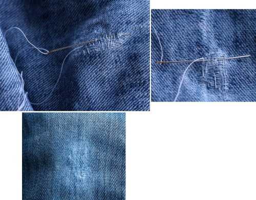 Как зашить джинсы без заплатки: 10 вариантов починки одежды