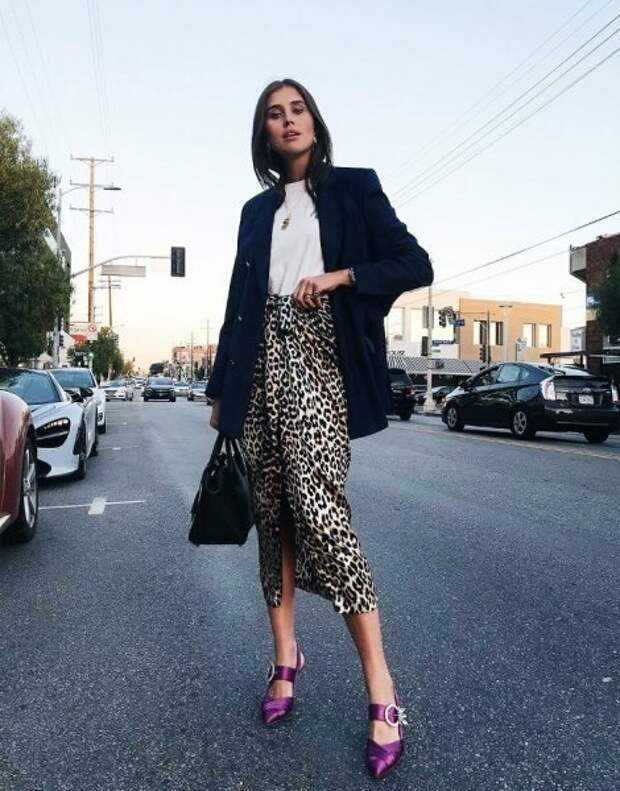Леопардовая юбка: с чем носить самый горячий тренд этого года | новости моды
