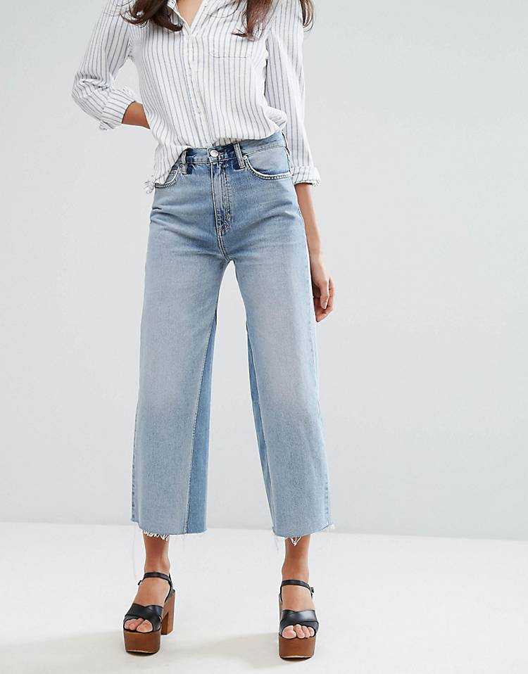 Как называются широкие джинсы?