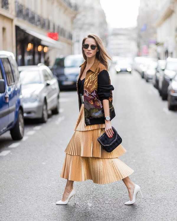 Современная юбка-миди: 24 потрясающих образов - zhurnal-lady.com
