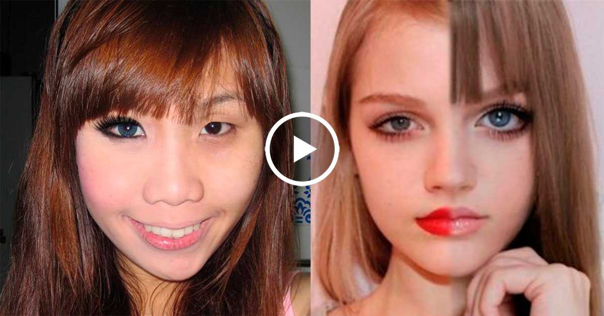 Как увеличить глаза с помощью макияжа?