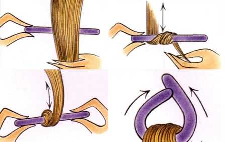 Как накрутить волосы на папильотки: подробные уроки с фото