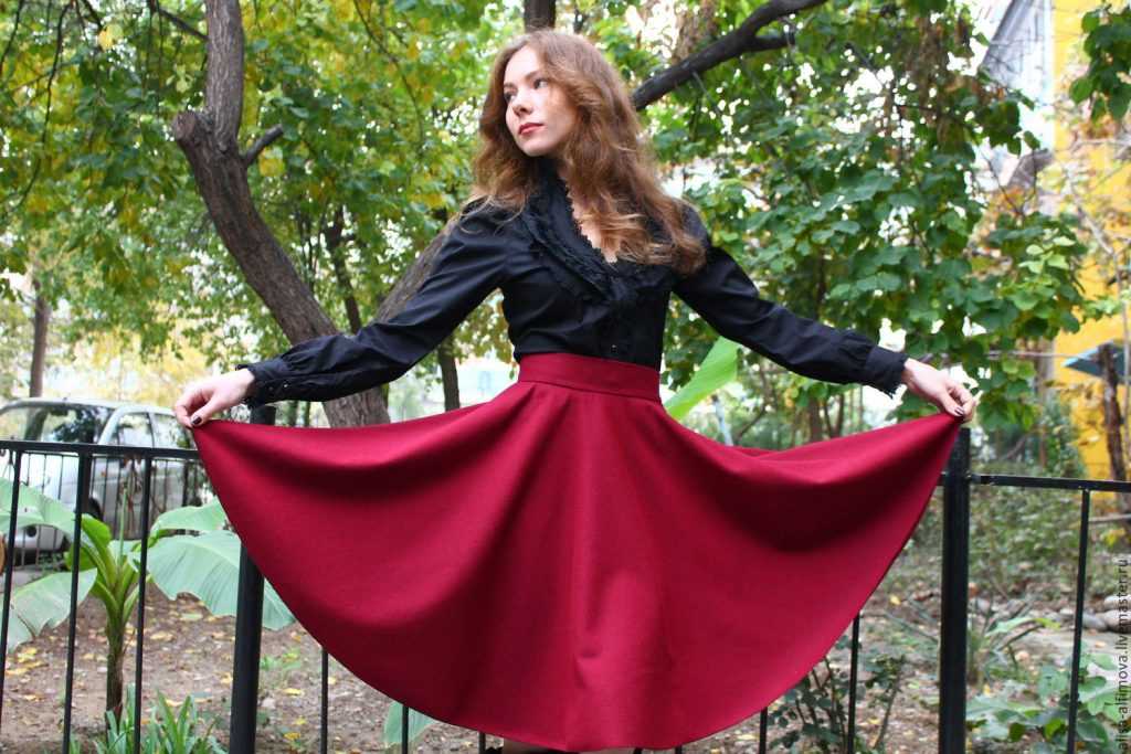 Длинная юбка полусолнце (49 фото): с чем носить и сочетать юбки полусолнце в пол