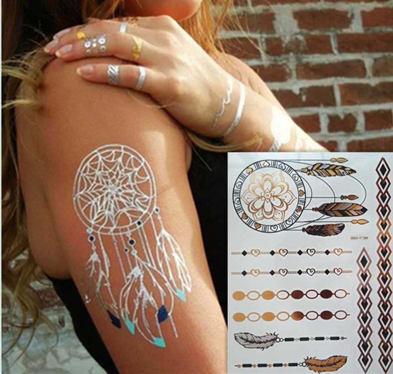 Как можно сделать временную татуировку в домашних условиях простыми и недорогими средствами: экспериментируем с хноой, косметику и просто гелевыми ручками
