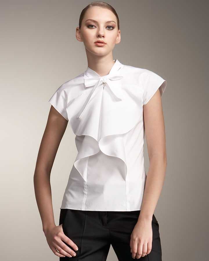 Сочетание блузок разных цветов с юбками и блузками: фото и рекомендации стилистов
