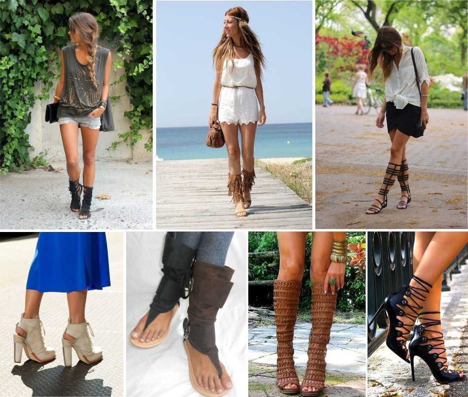 Летние сапоги: фото стильных моделей. кожаные сапоги в дырочку с чем носить летние сапоги с перфорацией