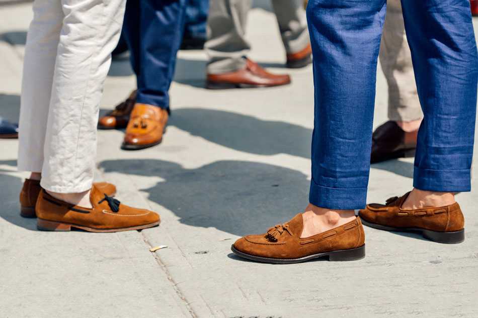 Туфли с носками: наперекор модным традициям