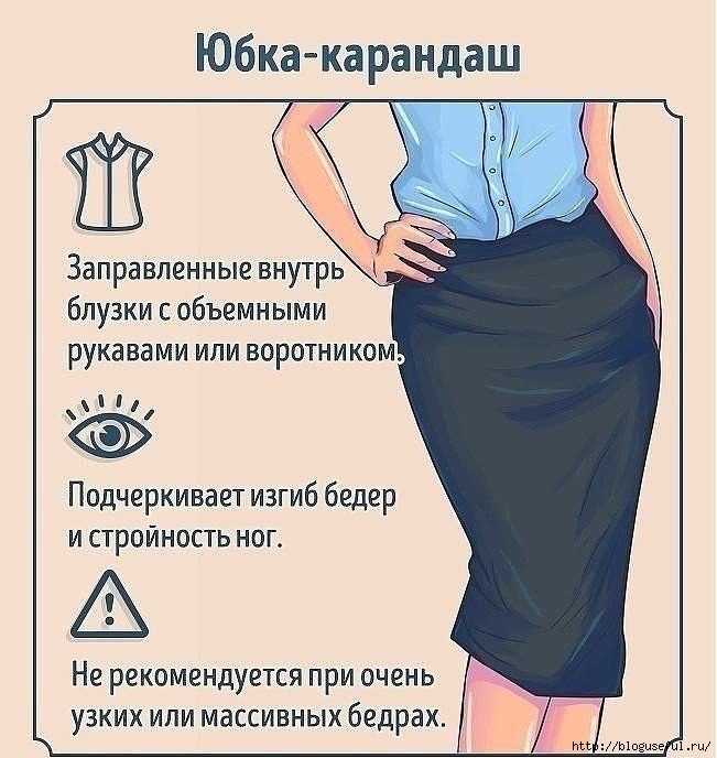 Модели блузок под юбку для стройных и полных женщин: фото и правила выбора