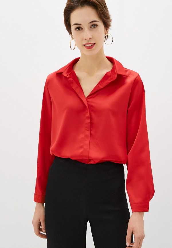 С чем носить красную блузку с рукавами и без рукавов — фото примеры