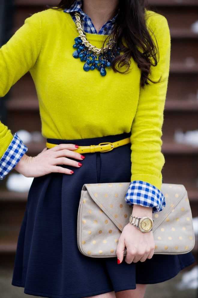 С чем носить голубую юбку? как создать свой неповторимый стиль?