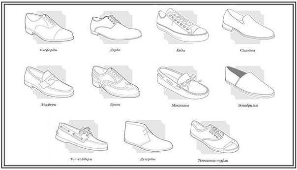 Для правильного выбора мужских туфель необходимо знать их разновидности Это позволит иметь необходимую обувь для одевания на прогулку, а также самые разные мероприятия