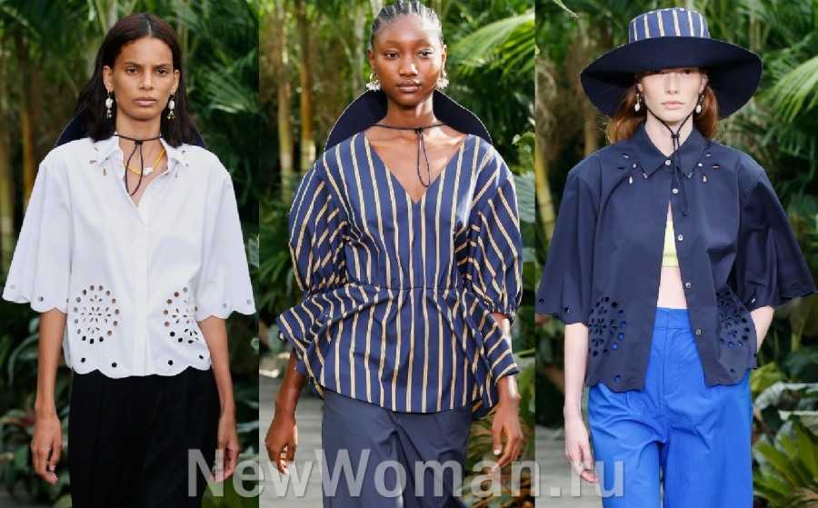 Блузки женские стильные 2021 - самые красивые новинки
