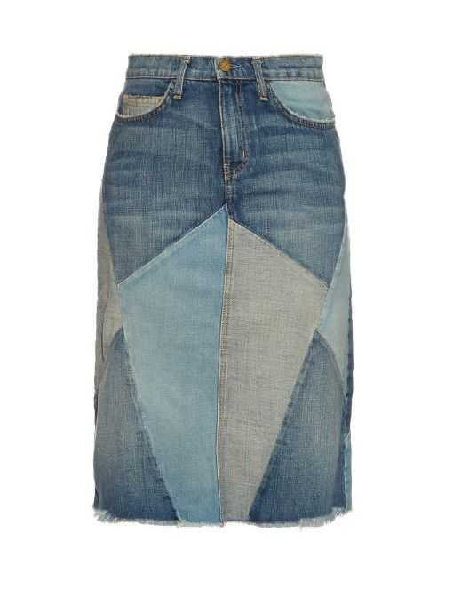 Джинсовые юбки 2021 года – длинные, короткие, макси, с пуговицами, карандаш, трапеция, с завышенной талией, для полных, солнце, образ, с чем носить?