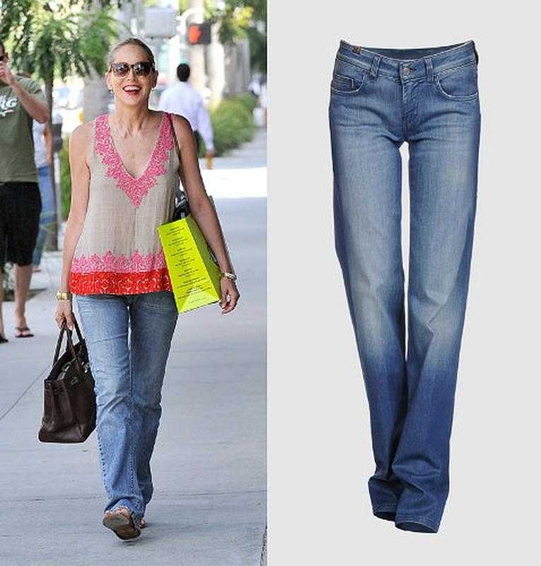 Популярные модели широких женских джинсов, правила составления образа с ними