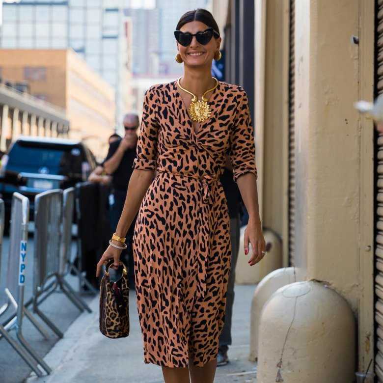 Леопардовая юбка – любой образ ей под силу