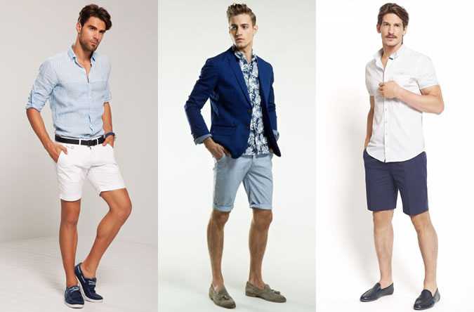 С чем носить мужские шорты — советы для стильного парня