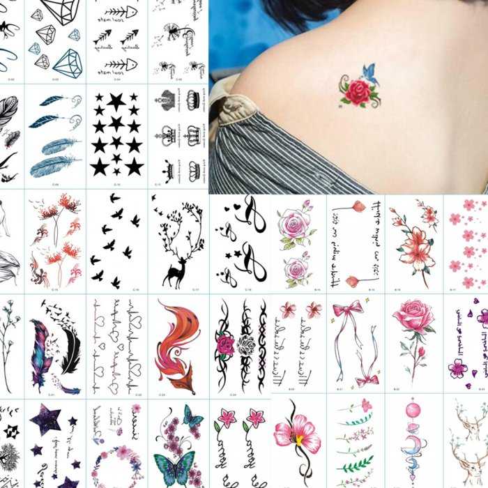 Как можно сделать временную татуировку в домашних условиях простыми и недорогими средствами: экспериментируем с хноой, косметику и просто гелевыми ручками