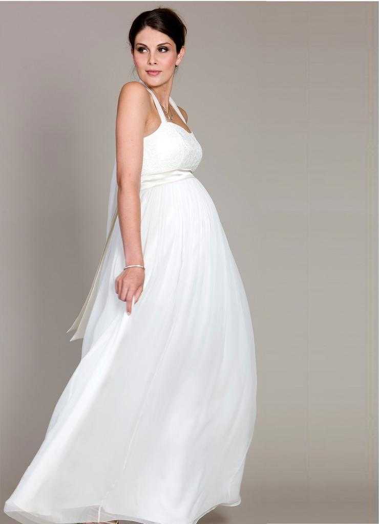 Свадебные платья для беременных: обзор моделей