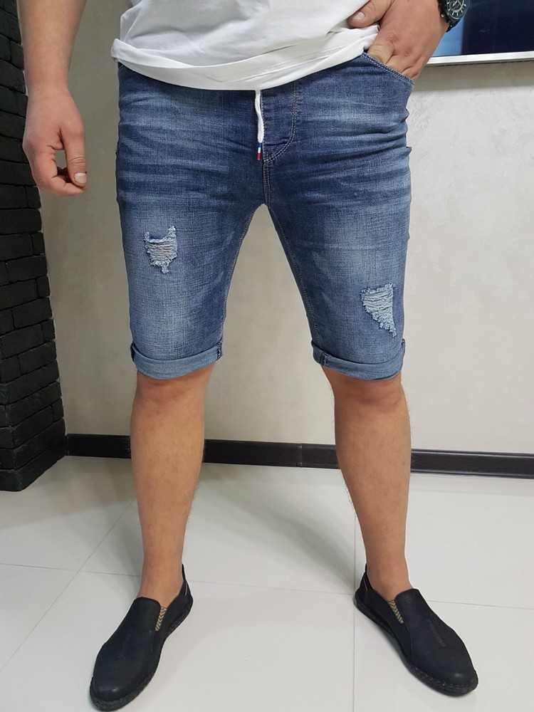 Джинсовые мужские шорты - практично и стильно