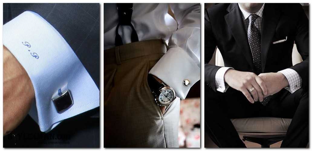 Как правильно носить мужские запонки: подробная инструкция