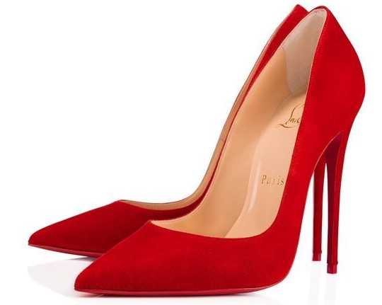 Красные замшевые туфли – преобразят самый обыденный образ