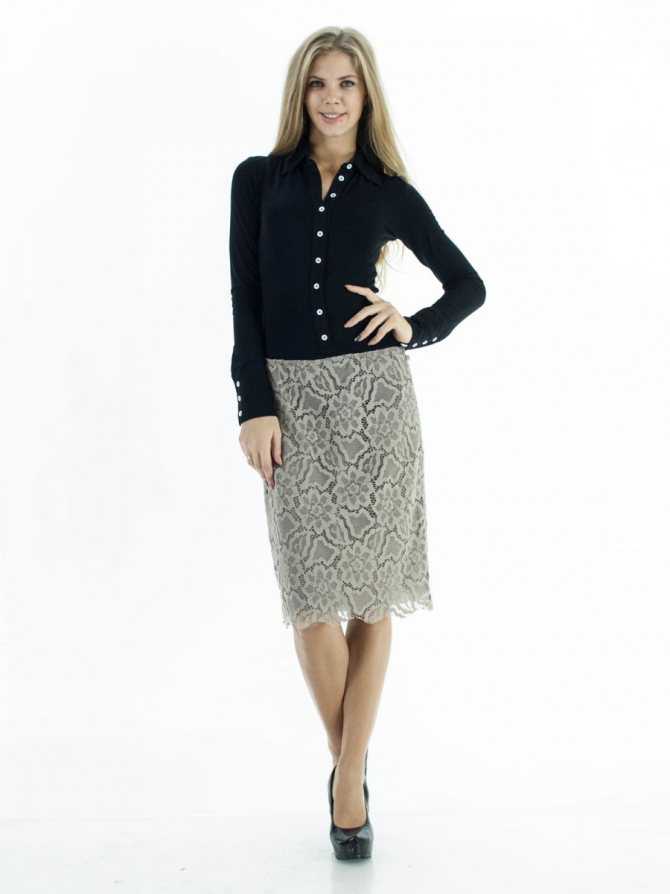 Юбка из гипюра – модный тренд для настоящих леди. с чем носить гипюровую юбку?