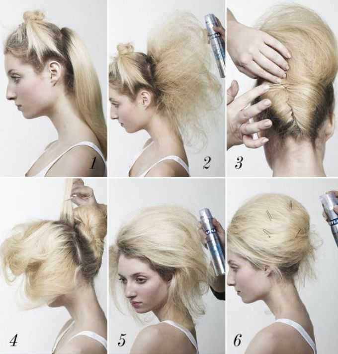 Как красиво собрать короткие волосы