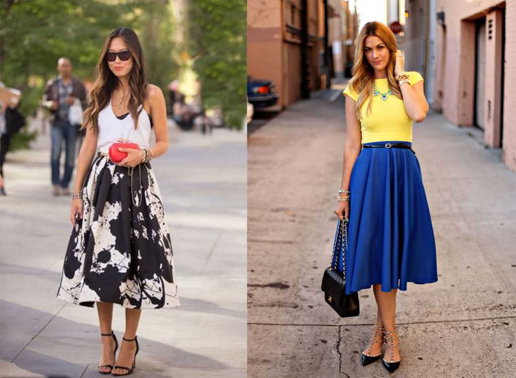 С чем носить юбку солнце: 100+ модных вариантов сочетания на фото