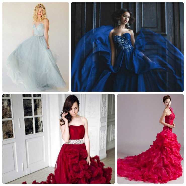 Красное свадебное платье: выбор смелых и уверенных в себе красавиц