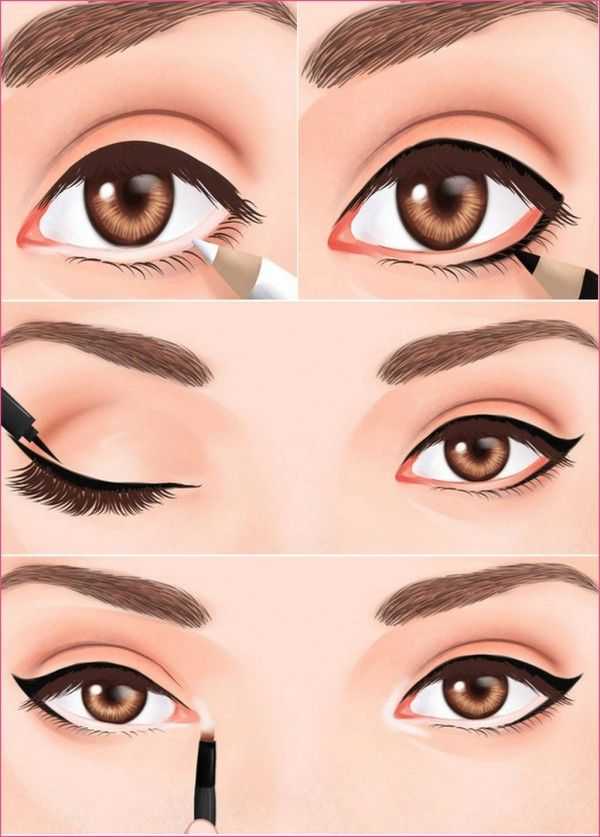 Как визуально увеличить глаза при помощи макияжа Техника нанесения мейкапа Советы от специалистов