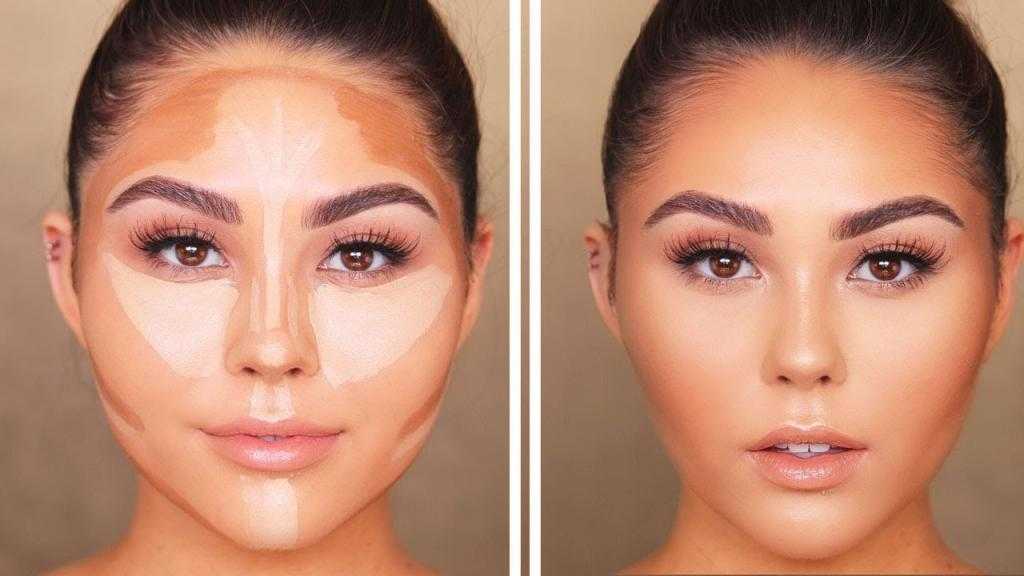 Как сделать макияж для круглого лица под цвет глаз. пошагово