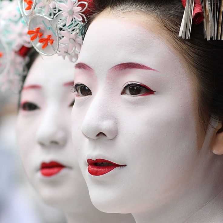 Японский макияж (47 фото)
