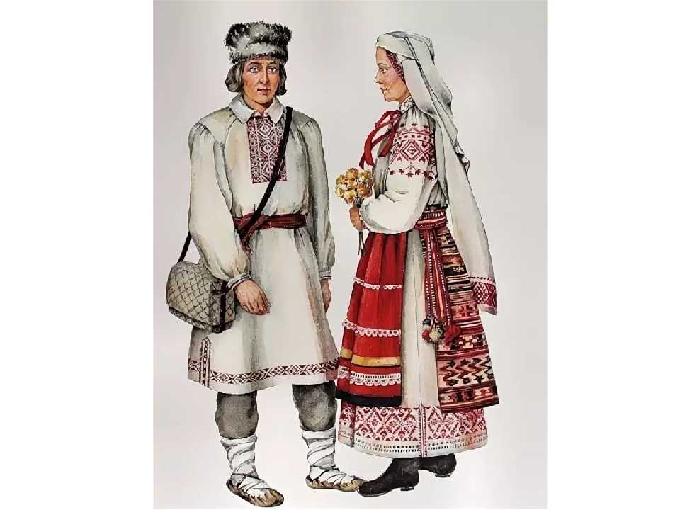 Белорусский национальный костюм (фото): история белорусского костюма