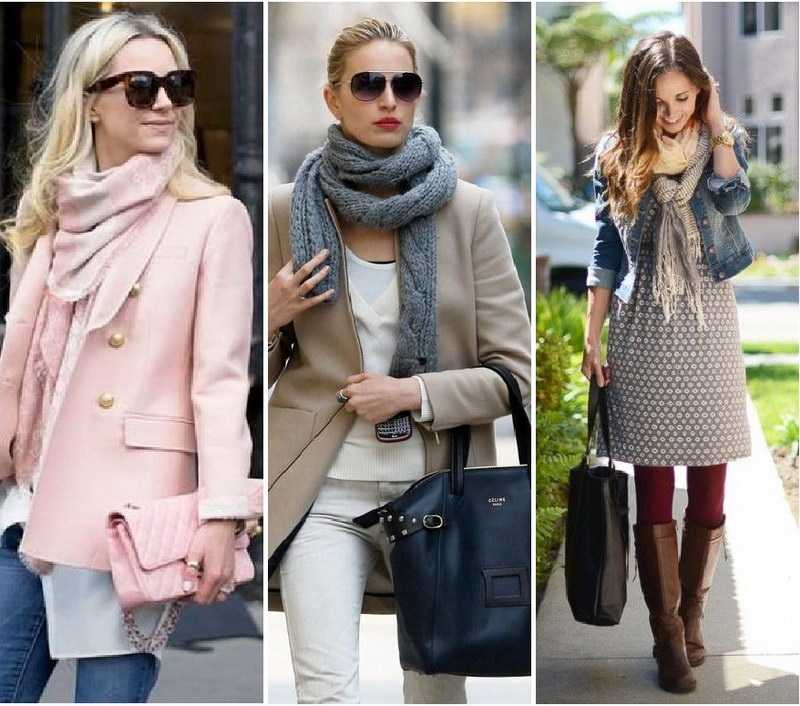 Как завязать шарф на пальто: как правильно сочетать аксессуар с вашим гардеробом