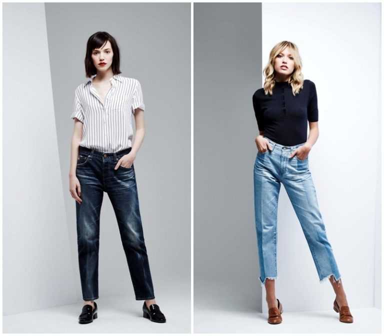 С чем носить прямые джинсы – 50 модных комплектов